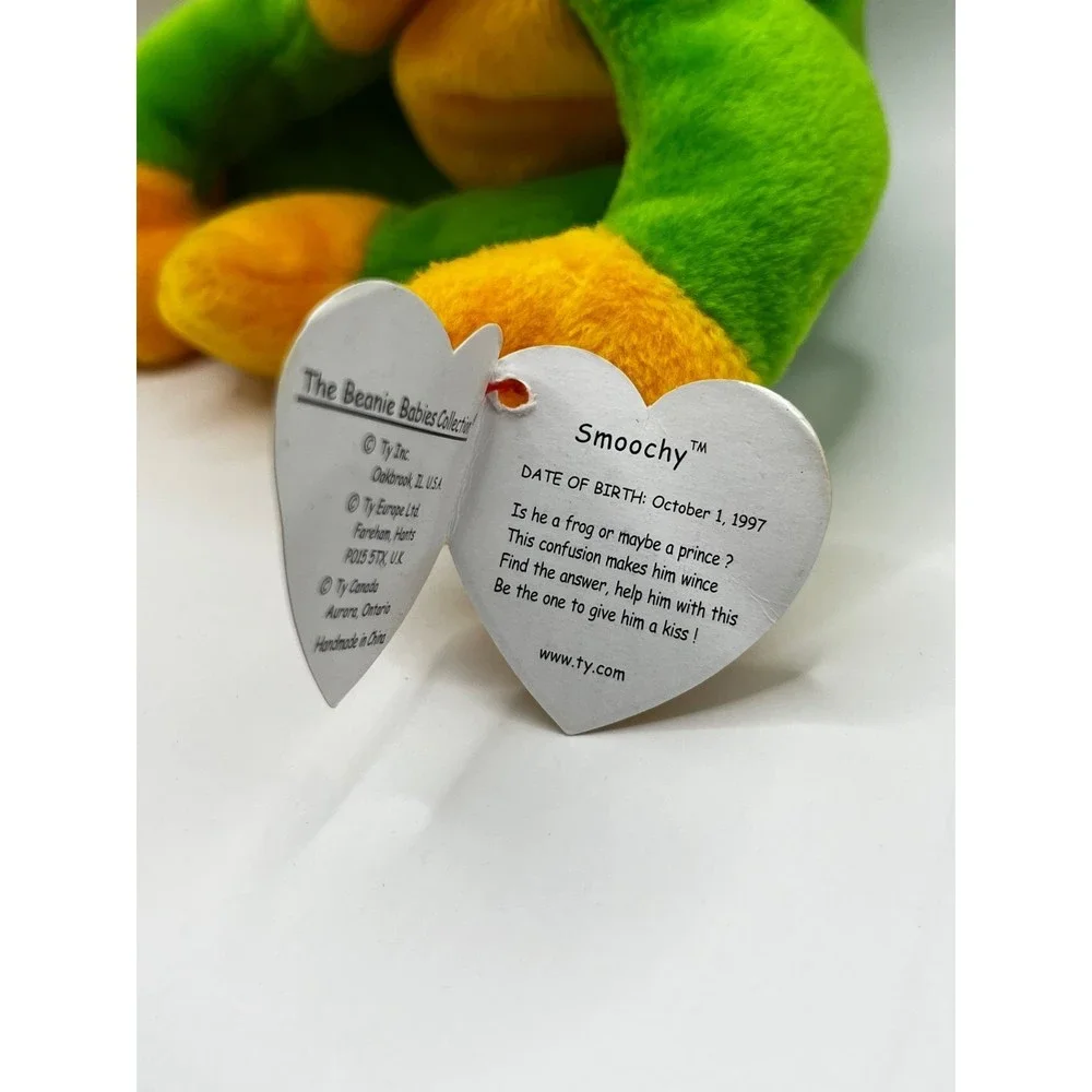 Ty Beanie Babies Smoochy The Frog - Picture 2 of 4